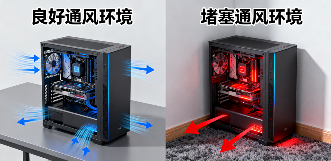 GPU温度影响